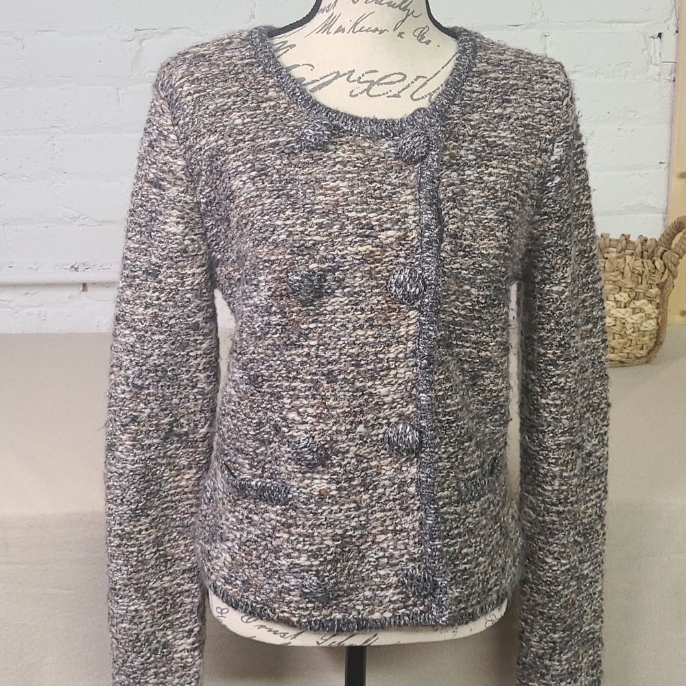 CABI KNITTED SWEATER/Jacket  SZ MEDIUM